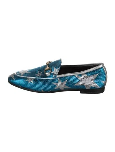 Pre-owned Gucci 1955 Horsebit Accent Loafers