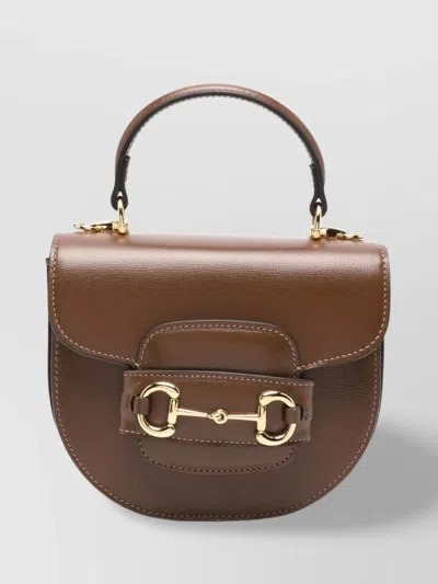 Gucci 1955 Horsebit Clutch Bag In Brown