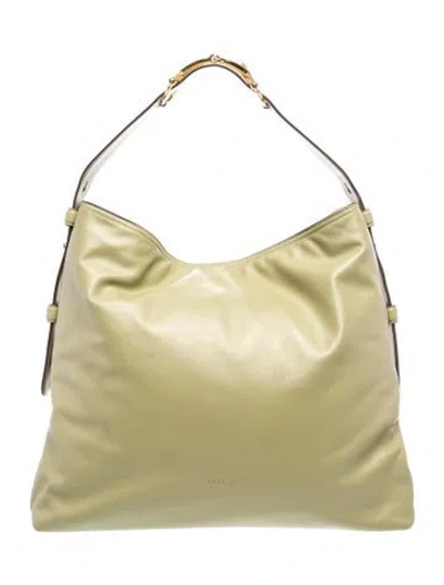 Pre-owned Gucci 1955 Horsebit Large Beatrix Tote Bag Large 2025 In Green