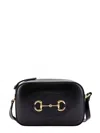 Gucci 1955 Horsebit Leather Camera Bag In Black