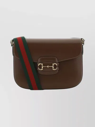 Gucci 1955 Horsebit Leather Shoulder Messenger Bag In Multi