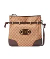 Gucci 1955 Horsebit Messenger Bag In Brown