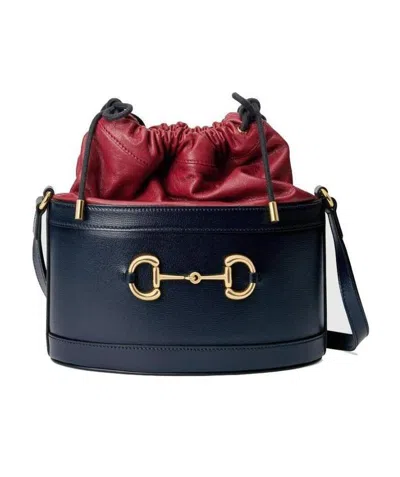 Gucci 1955 Horsebit Shoulder Bag In Black