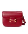Gucci 1955 Horsebit Shoulder Bag In Red