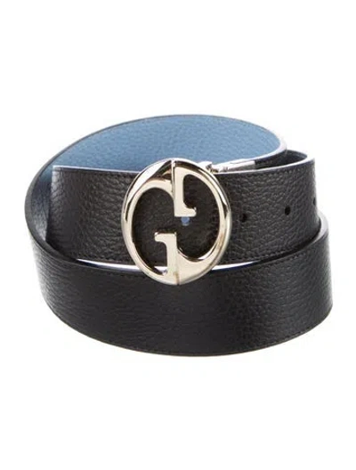 Pre-owned Gucci 1973 Pattern Leather Belt In Multi