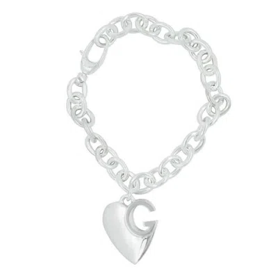 Gucci 1973 Sterling Silver Link Bracelet Size 7.5 Inches Yba285001001019