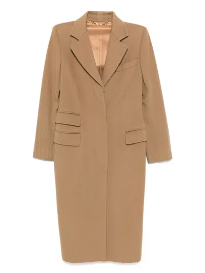 Pre-owned Gucci 1990-2000s Coat In Brown