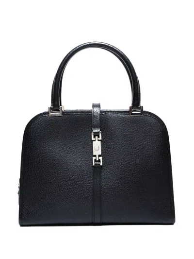 Pre-owned Gucci 1990-2000s Jackie Leather Handbag In Black
