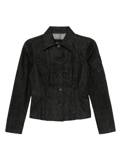 Pre-owned Gucci 1990-2000s Single-breasted Jacket In Black