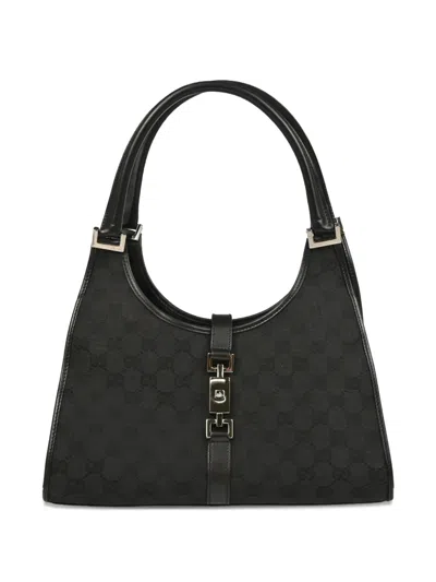 Pre-owned Gucci 1990s-2000s Gg Jackie Handbag In Black