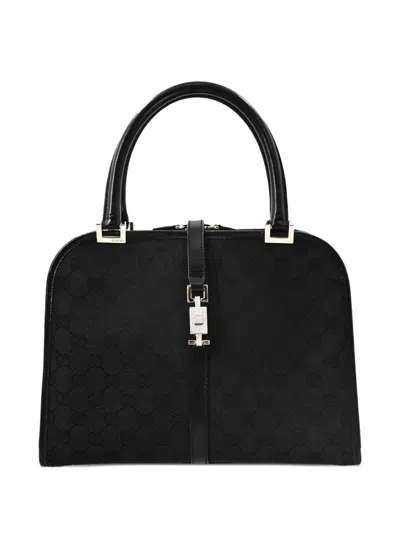 Pre-owned Gucci 1990s-2000s Jackie Tote Bag In Black
