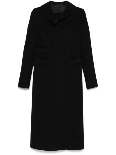 Pre-owned Gucci 1990s Single-breasted Coat In Black