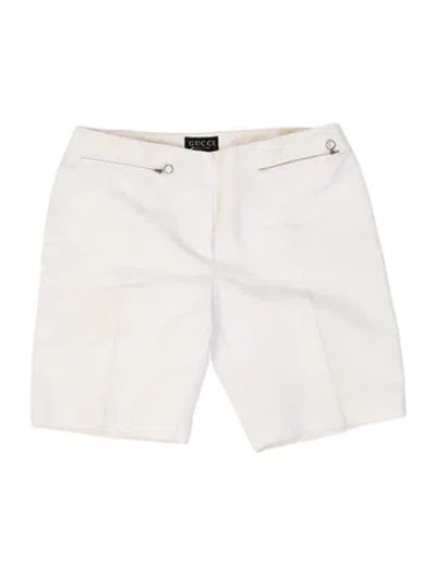Pre-owned Gucci 1996 Knee-length Shorts In White