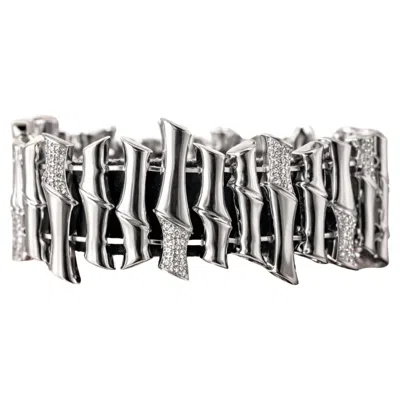 Pre-owned Gucci 2 Carat Diamond Bracelet – 18k White Gold
