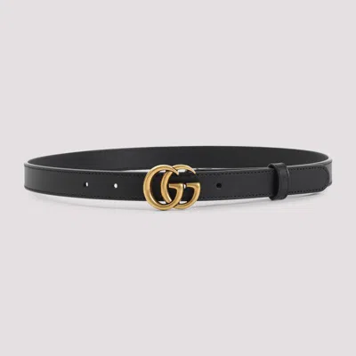 Gucci Belt In 002 Havana Gold Brown