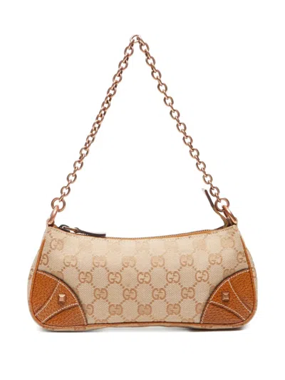 Pre-owned Gucci 2000-2010s Gg Canvas Shoulder Bag