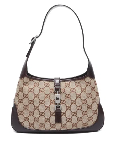 Pre-owned Gucci 2000-2014 Mini Jackie Shoulder Bag In Neutral