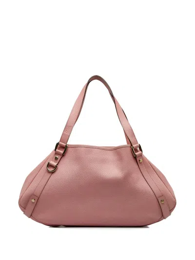 Pre-owned Gucci 2000-2015 Abbey Shoulder Bag In Pink