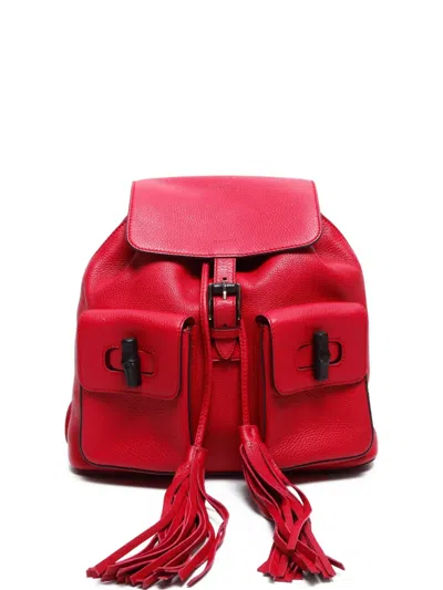Pre-owned Gucci 2000-2015 Bamboo Backpack