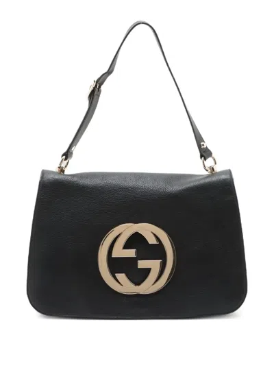 Pre-owned Gucci 2000-2015 Blondie Shoulder Bag In Black