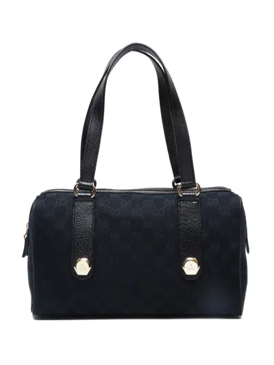 Pre-owned Gucci 2000-2015 Boston Shoulder Bag In Black