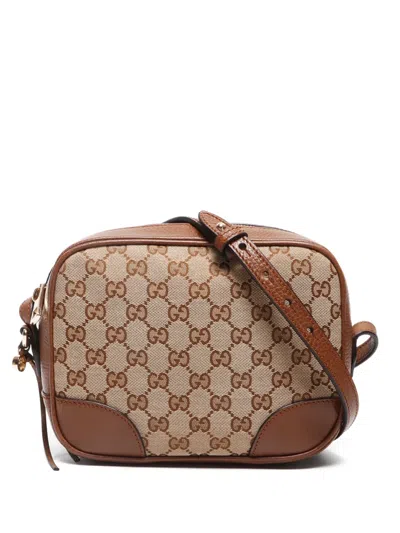 Pre-owned Gucci 2000-2015 Bree Shoulder Bag In Brown