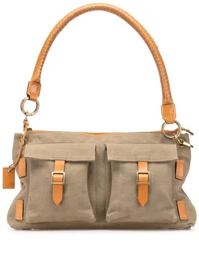 Pre-owned Gucci 2000-2015 Canvas Utilitarian Shoulder Bag