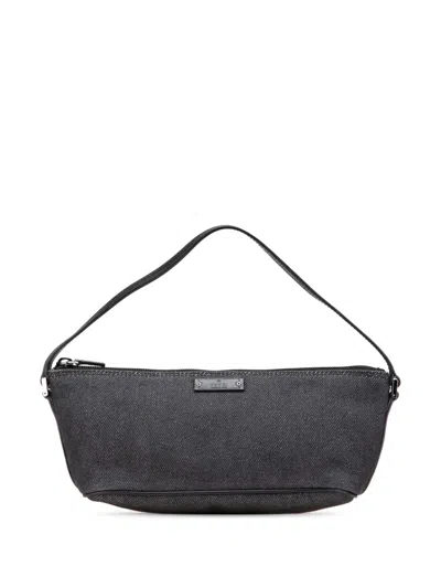 Pre-owned Gucci 2000-2015 Denim Boat Shoulder Bag