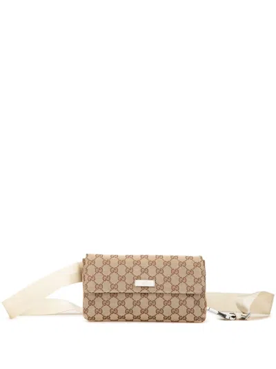 Pre-owned Gucci 2000-2015 Gg Canvas Belt Bag