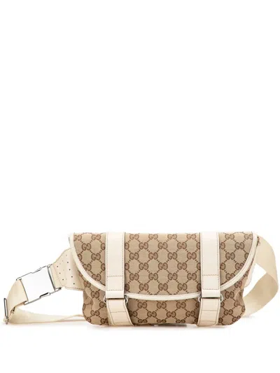 Pre-owned Gucci 2000-2015 Gg Canvas Belt Bag