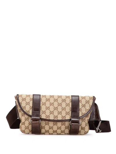 Pre-owned Gucci 2000-2015 Gg Canvas Belt Bag