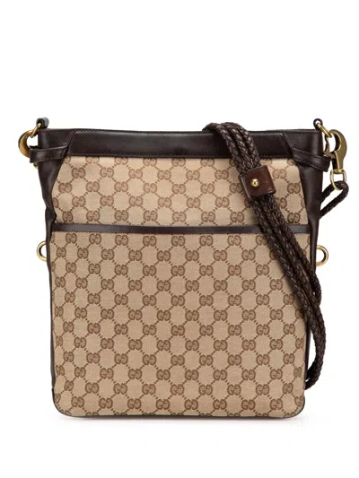 Pre-owned Gucci 2000-2015 Gg Canvas Crossbody Bag