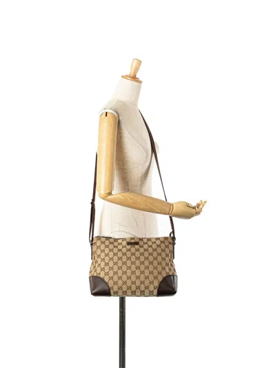 Pre-owned Gucci 2000-2015 Gg Canvas Crossbody Bag