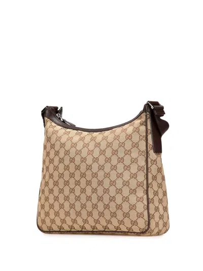 Pre-owned Gucci 2000-2015 Gg Canvas Crossbody Bag