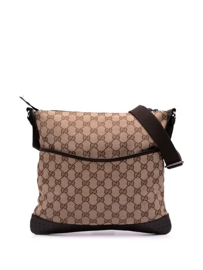 Pre-owned Gucci 2000-2015 Gg Canvas Crossbody Bag