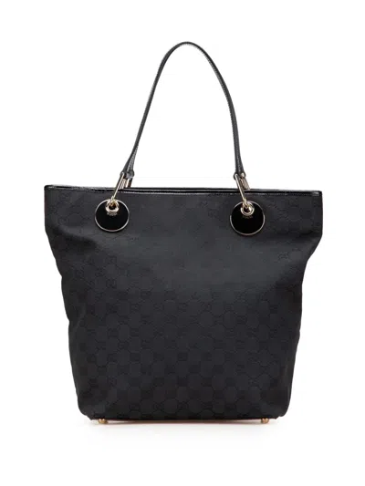 Pre-owned Gucci 2000-2015 Gg Canvas Eclipse Tote Bag