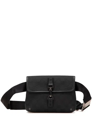 Pre-owned Gucci 2000-2015 Gg Canvas Jackie Belt Bag