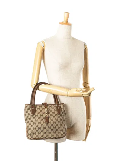 Pre-owned Gucci 2000-2015 Gg Canvas Jackie Tote Bag