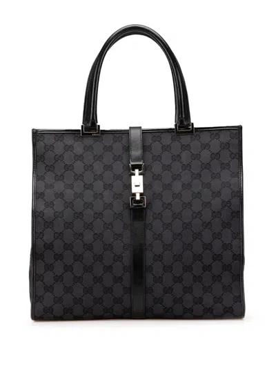 Pre-owned Gucci 2000-2015 Gg Canvas Jackie Tote Bag
