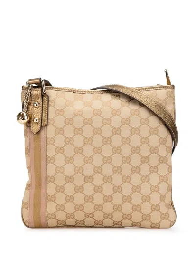 Pre-owned Gucci 2000-2015 Gg Canvas Jolicoeur Crossbody Bag