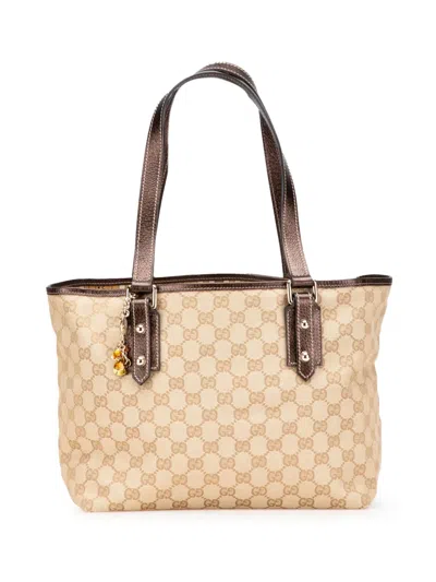 Pre-owned Gucci 2000-2015 Gg Canvas Jolicoeur Tote Bag