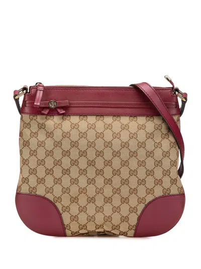 Pre-owned Gucci 2000-2015 Gg Canvas Mayfair Crossbody Bag