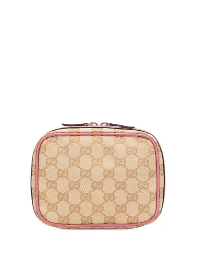 Pre-owned Gucci 2000-2015 Gg Canvas Pouch