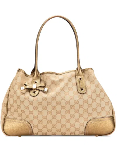 Pre-owned Gucci 2000-2015 Gg Canvas Princy Tote Bag
