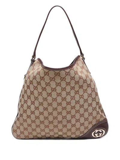 Pre-owned Gucci 2000-2015 Gg Canvas Shoulder Bag
