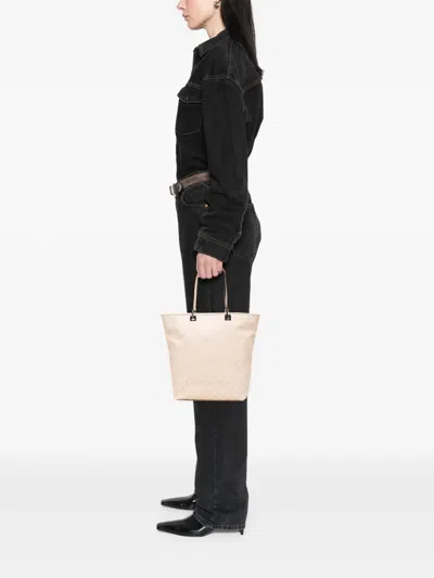 Pre-owned Gucci 2000-2015 Gg Canvas Tote Bag In Brown
