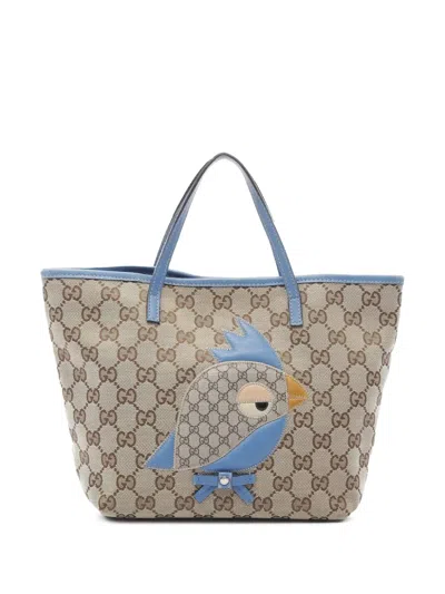 Pre-owned Gucci 2000-2015 Gg Canvas Zoo Handbag