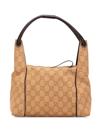 Pre-owned Gucci 2000-2015 Gg Denim Handbag