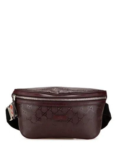 Pre-owned Gucci 2000-2015 Gg Imprime Belt Bag