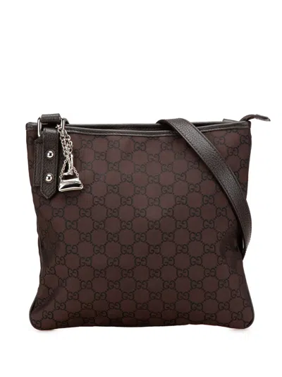 Pre-owned Gucci 2000-2015 Gg Nylon Jolicoeur Crossbody Bag
